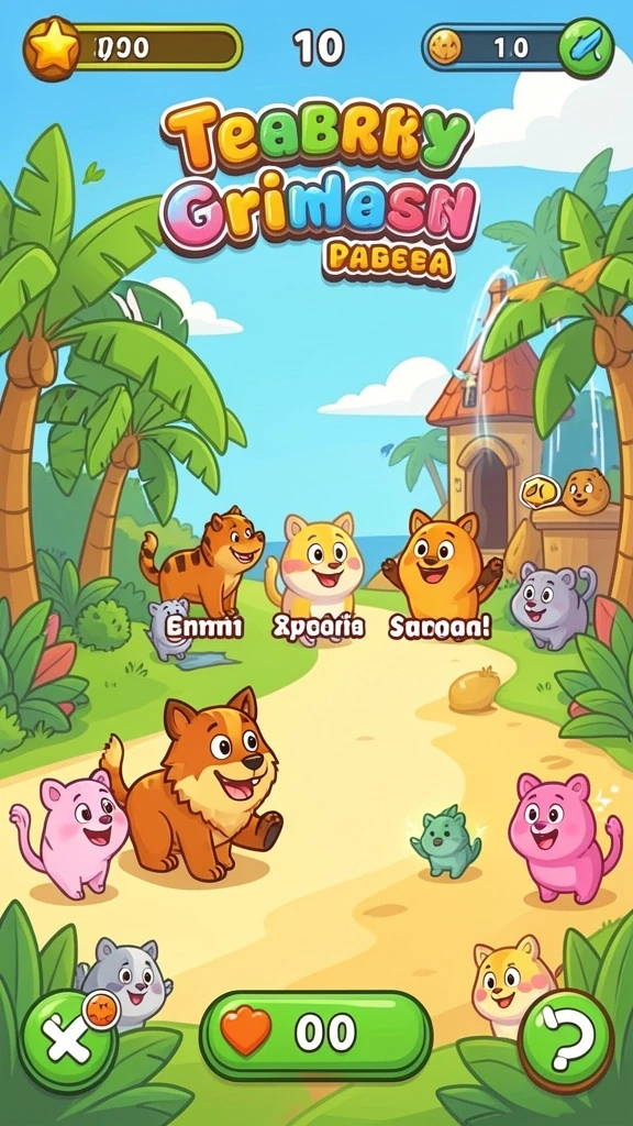 Screenshot fitur permainan yang menunjukkan tantangan seru.
