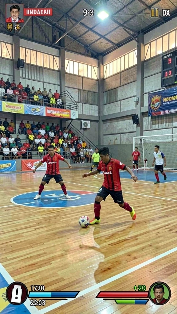Gameplay yang dinamis penuh tantangan.