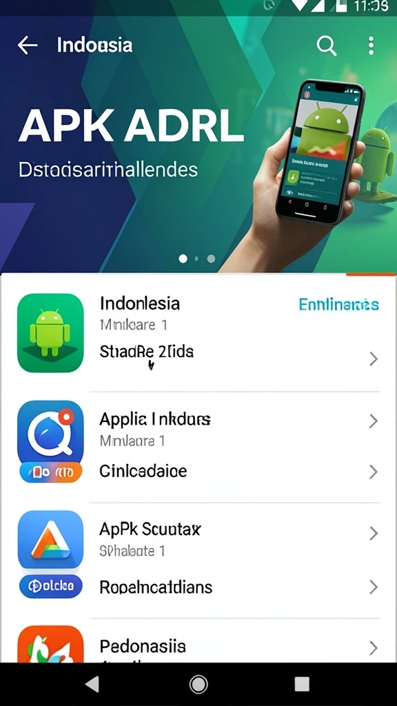Berbagai pilihan permainan yang seru.