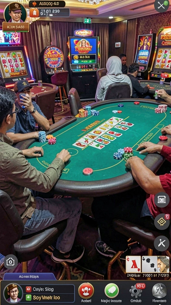 Tampilan antarmuka DEWI5000 yang menarik dan user-friendly.