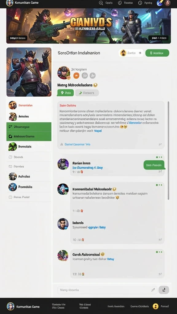 Level yang menantang dan penuh dengan rintangan.