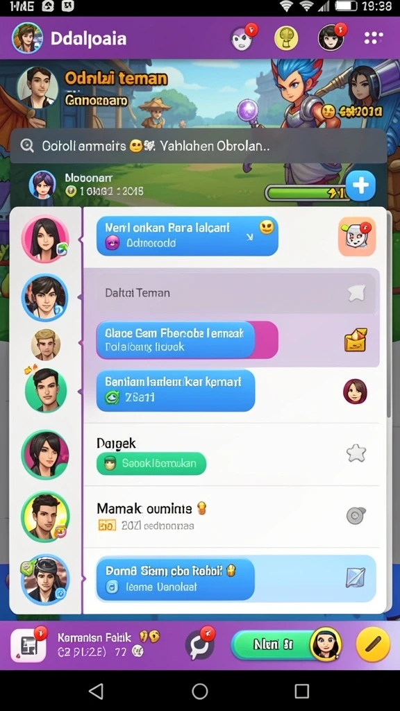 Fitur keamanan yang menjamin privasi pengguna.