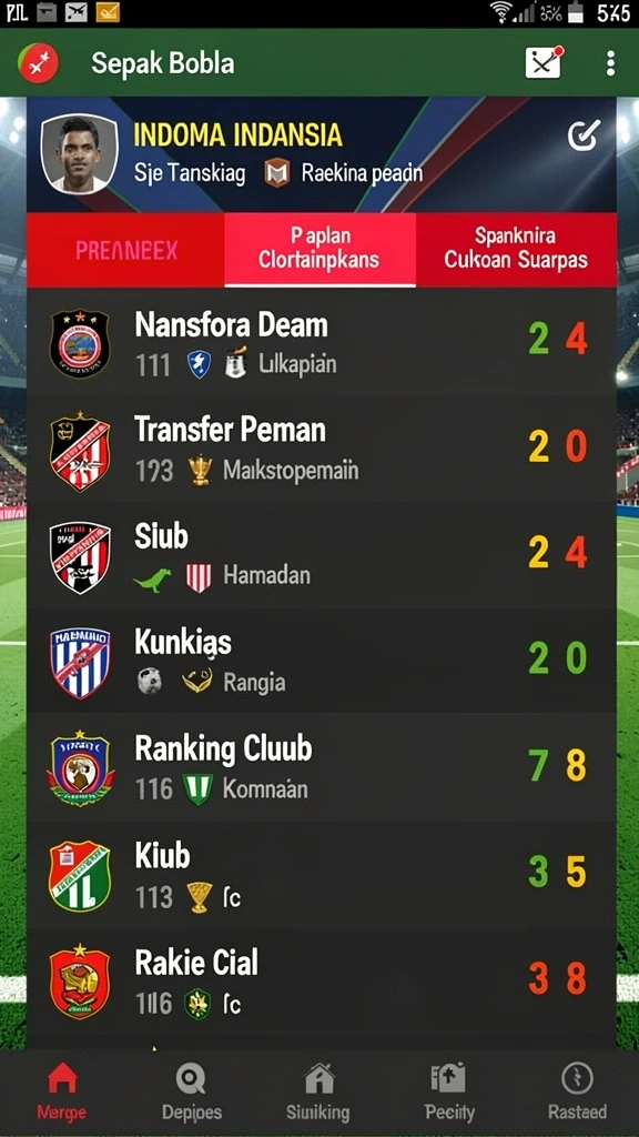 Tampilan antarmuka yang ramah pengguna.