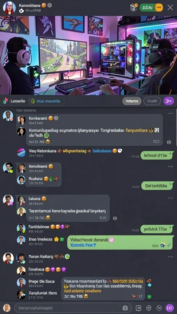 Tampilan antarmuka pengguna yang menarik.