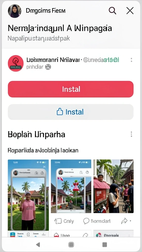 Tampilan antarmuka yang modern dan menarik.