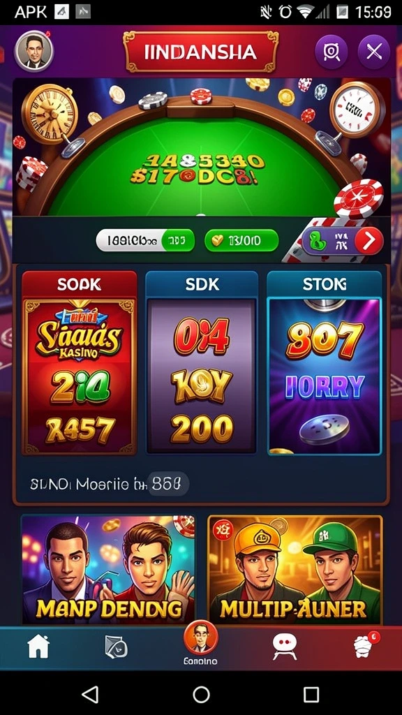 Level yang menantang dengan pemandangan yang indah.