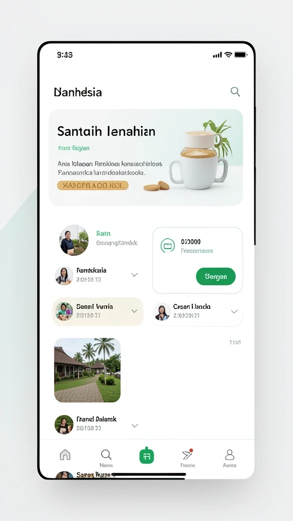 Tampilan awal game dengan karakter utama.