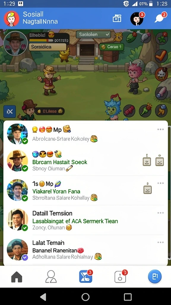 Grafik permainan yang memukau dan menarik.