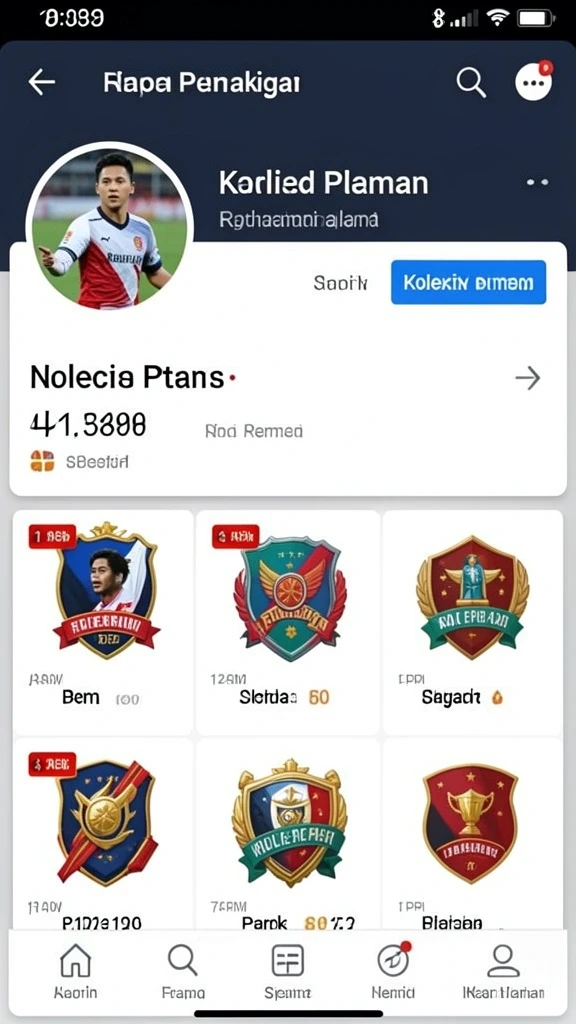 Antarmuka aplikasi yang menarik dan mudah digunakan.
