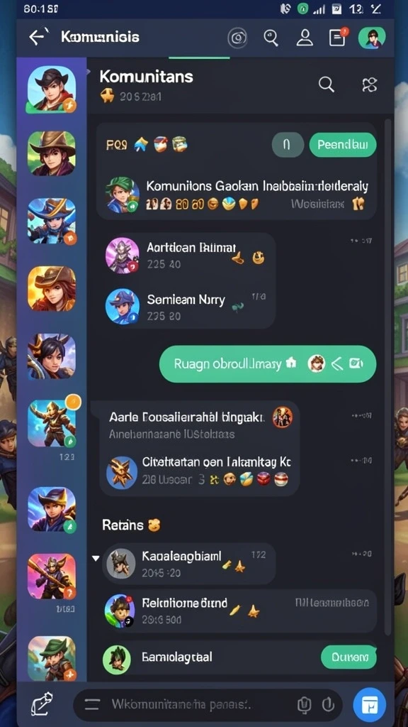 Karakter-karakter unik di KATSU5 yang siap beraksi.
