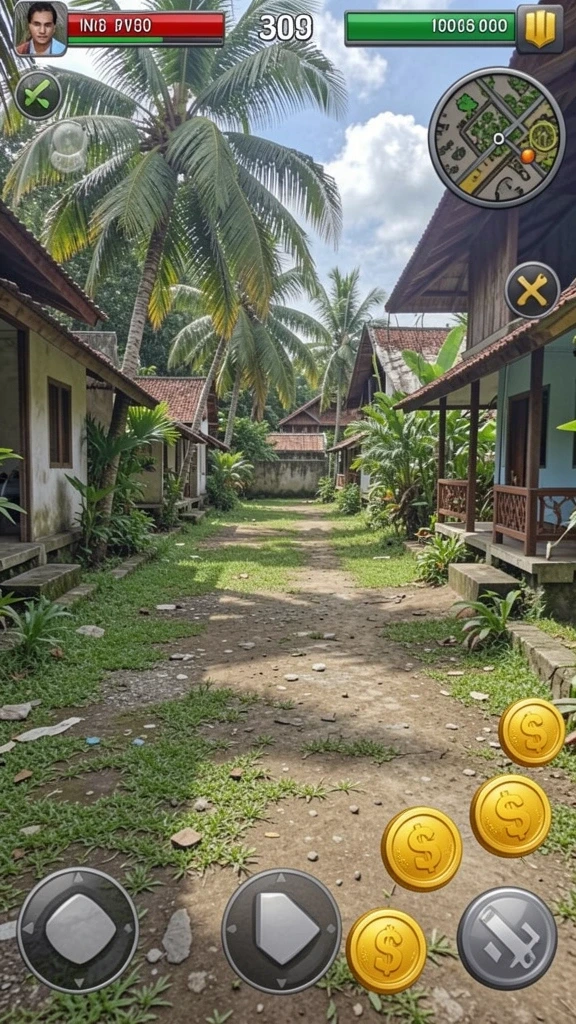 Salah satu level menantang yang ada di KATSU5.