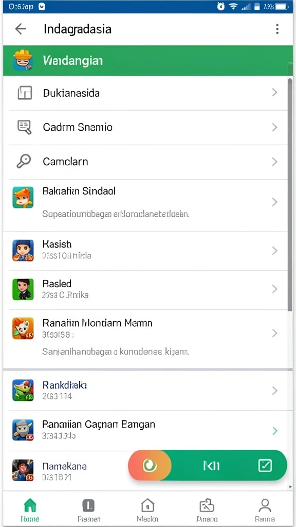 Beragam mini-games seru yang menantang keterampilan.