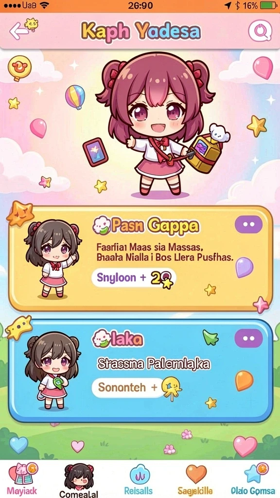 Tampilan awal aplikasi MAHJONG222 yang menarik.