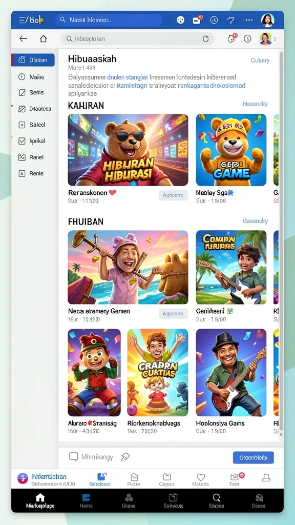 Fitur promo menarik setiap minggu untuk pemain.