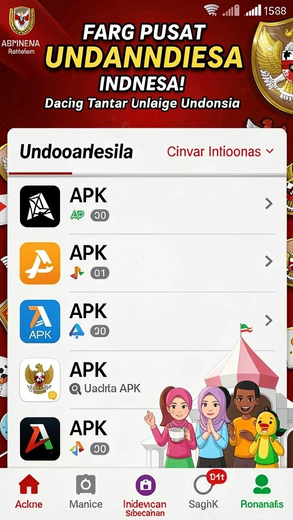 Tampilan antarmuka yang user-friendly dan menarik.