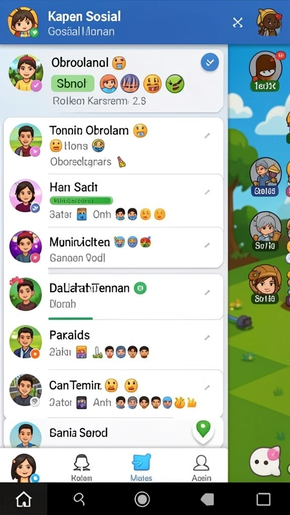 Tampilan awal MIGASPIN yang menarik dan intuitif.