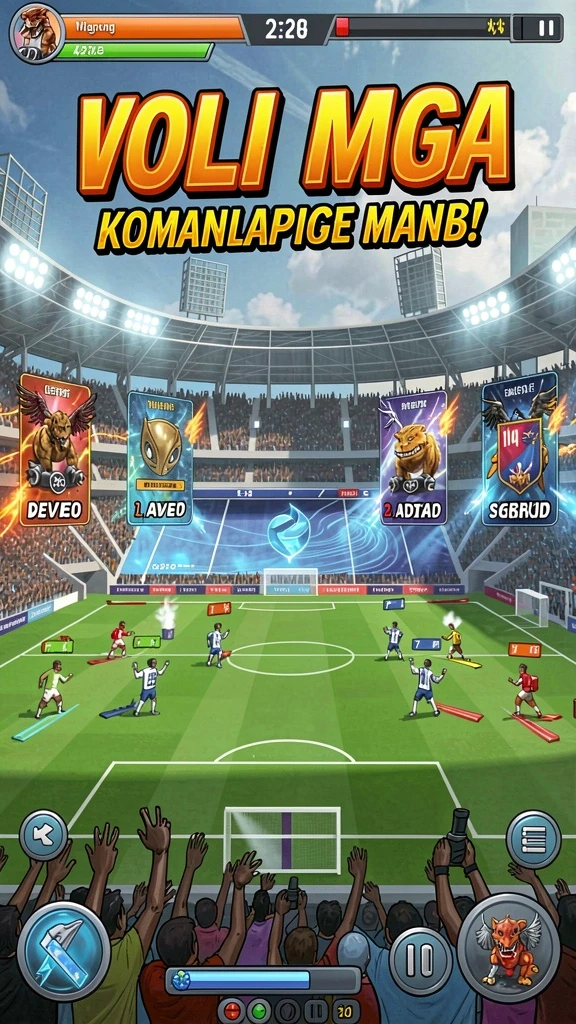 Gambar pertama menunjukkan dunia fantasi yang luas dan indah.