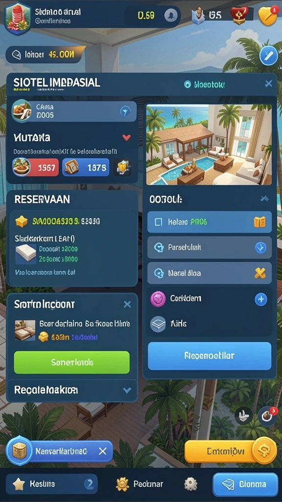 Screenshot menampilkan grafis yang memukau dan detail lingkungan.