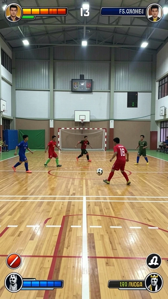 Tangkapan layar memperlihatkan mode multiplayer dengan teman-teman.