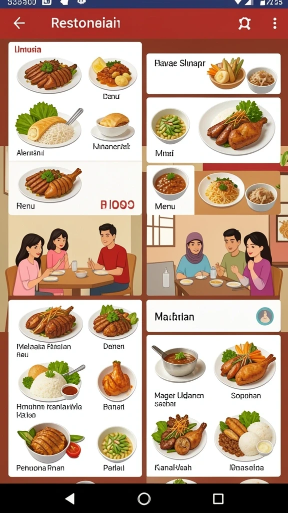 Karakter yang unik dan menarik.