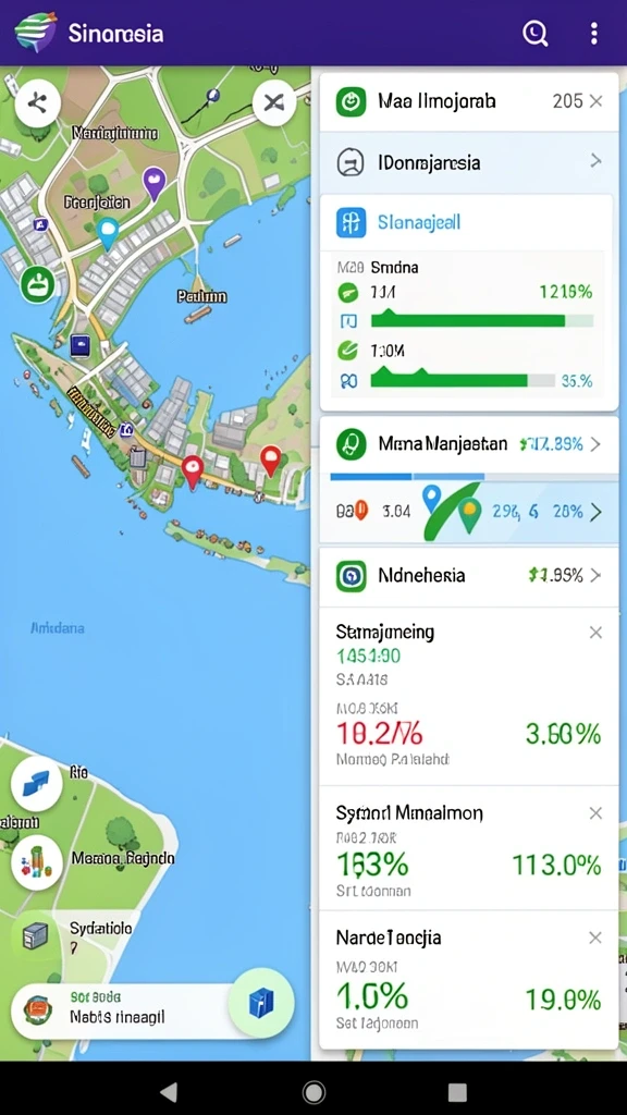 Tampilan awal yang menarik dan intuitif.