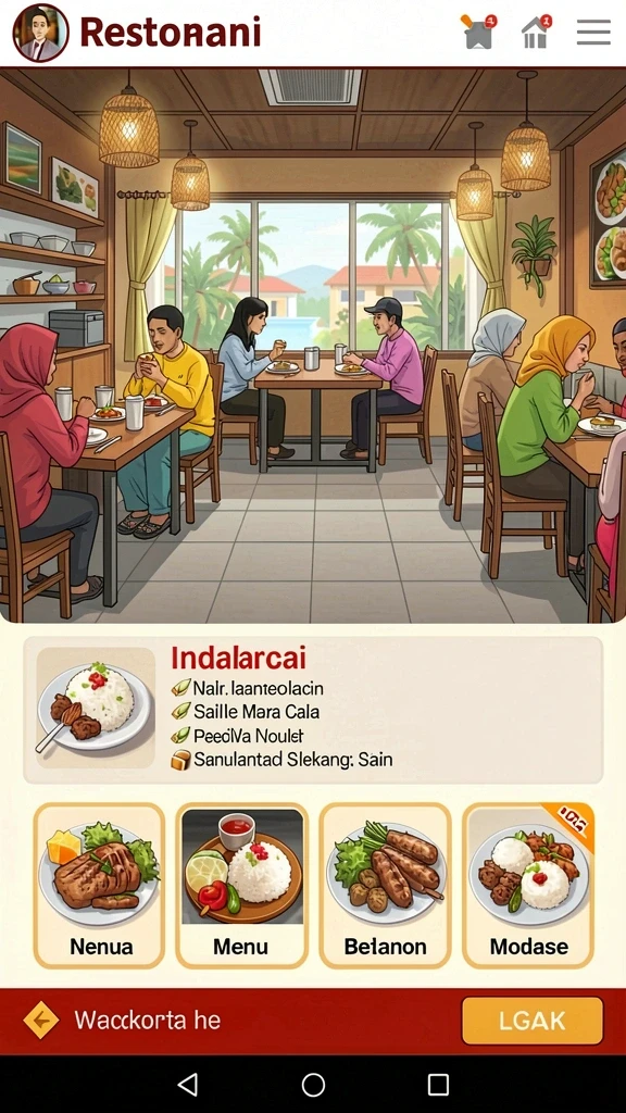 Level baru yang menantang untuk dijelajahi.