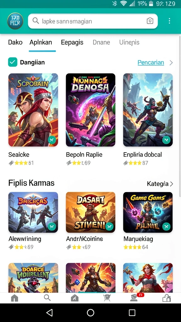 Layar hasil undian yang informatif dan cepat.