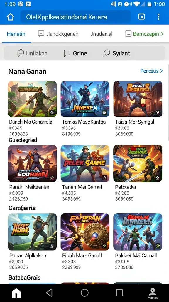 Tampilan antarmuka pengguna yang menarik dan intuitif.