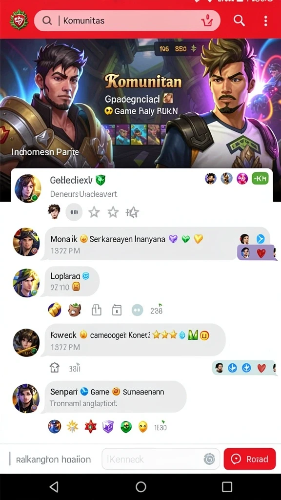 Tampilan antarmuka utama SENSATIONAL77 yang menarik dan user-friendly.