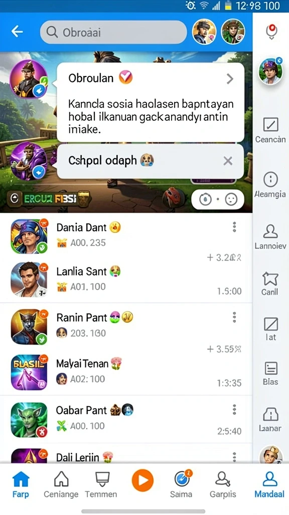 Fitur komunitas yang aktif untuk berbagi pengalaman.