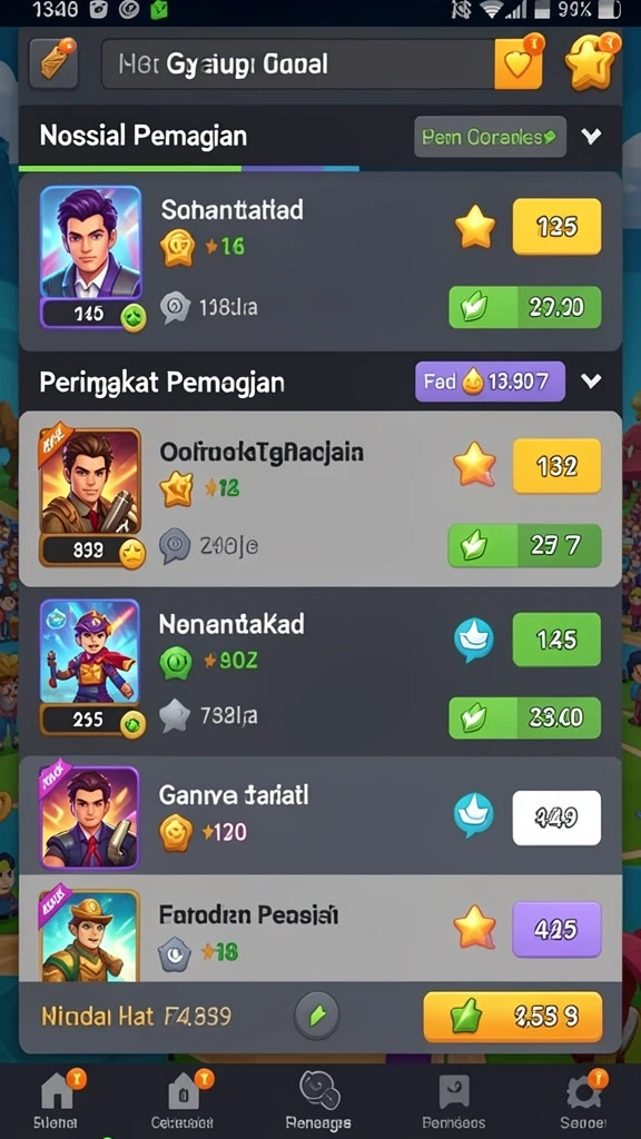 Tampilan antarmuka yang ramah pengguna.