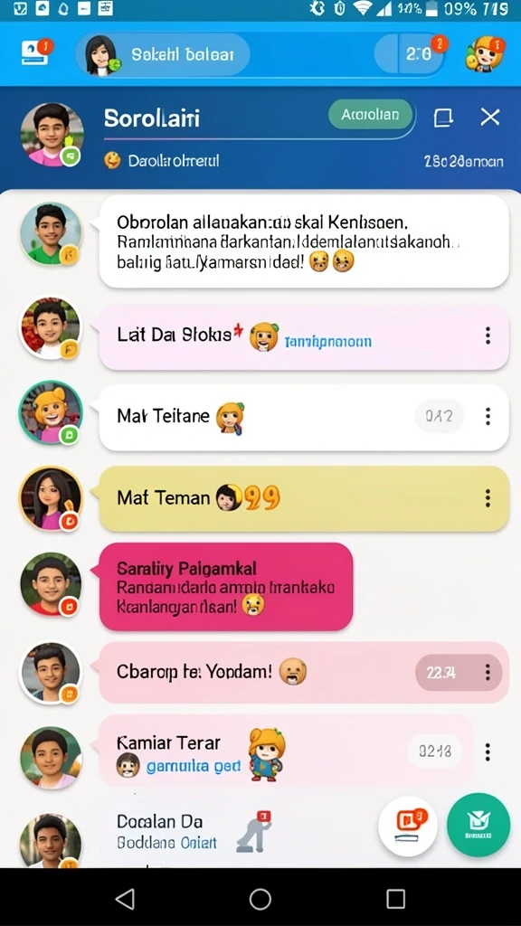 Level yang menantang dengan misi seru.