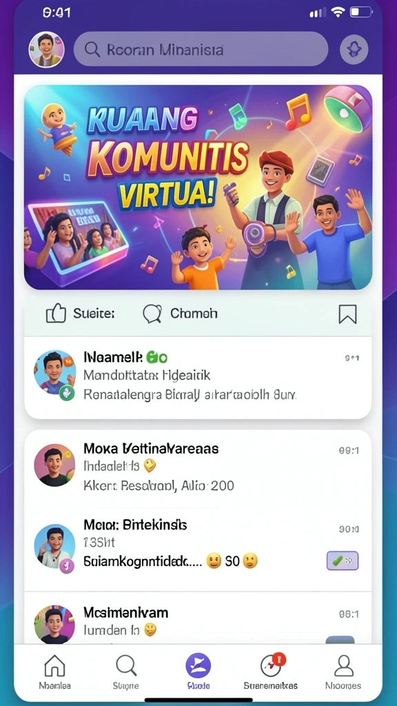 Tampilan antarmuka yang intuitif dan menarik.