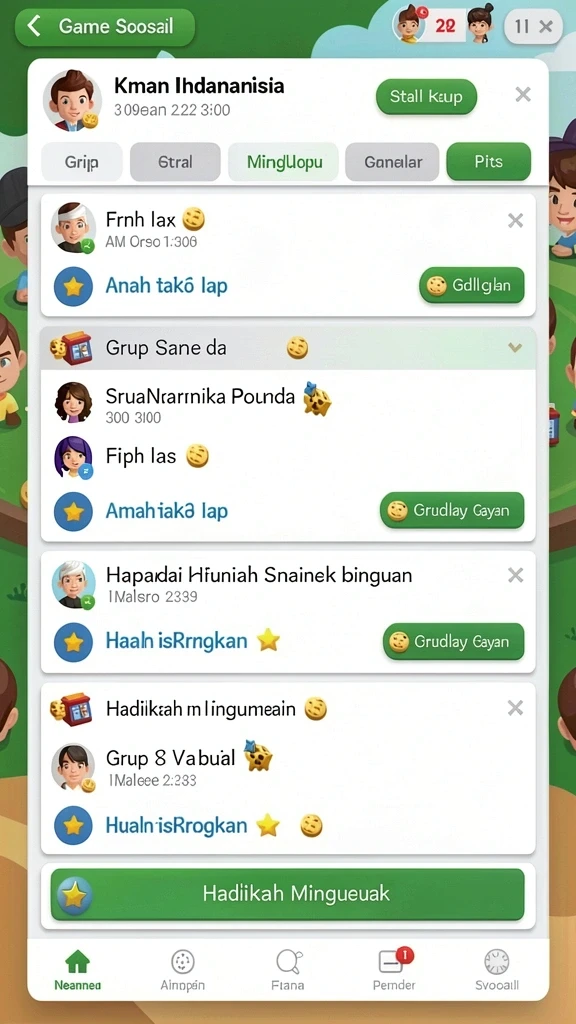 Fitur reward yang menarik bagi para pemain.