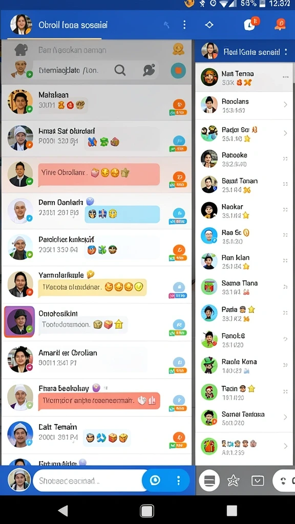 Karakter unik dengan desain yang menarik.